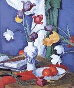 Samuel John Peploe Tulips and Fruit Sweden oil painting artist